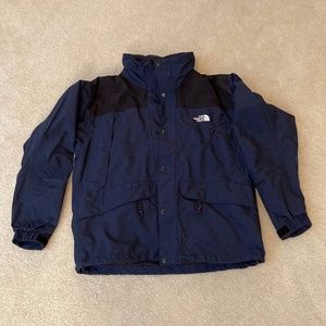THE NORTH FACE / BLUE & BLACK / WINTER SKI JACKET /MEN'S  MEDIUM